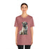 Loving Pug in Watercolor - Short Sleeve Tee